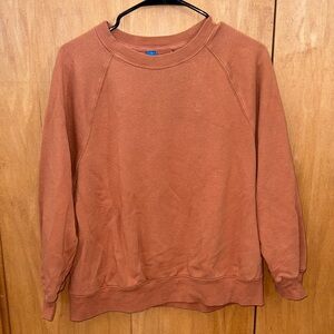Old Navy Women's Rust Crew Neck Sweater